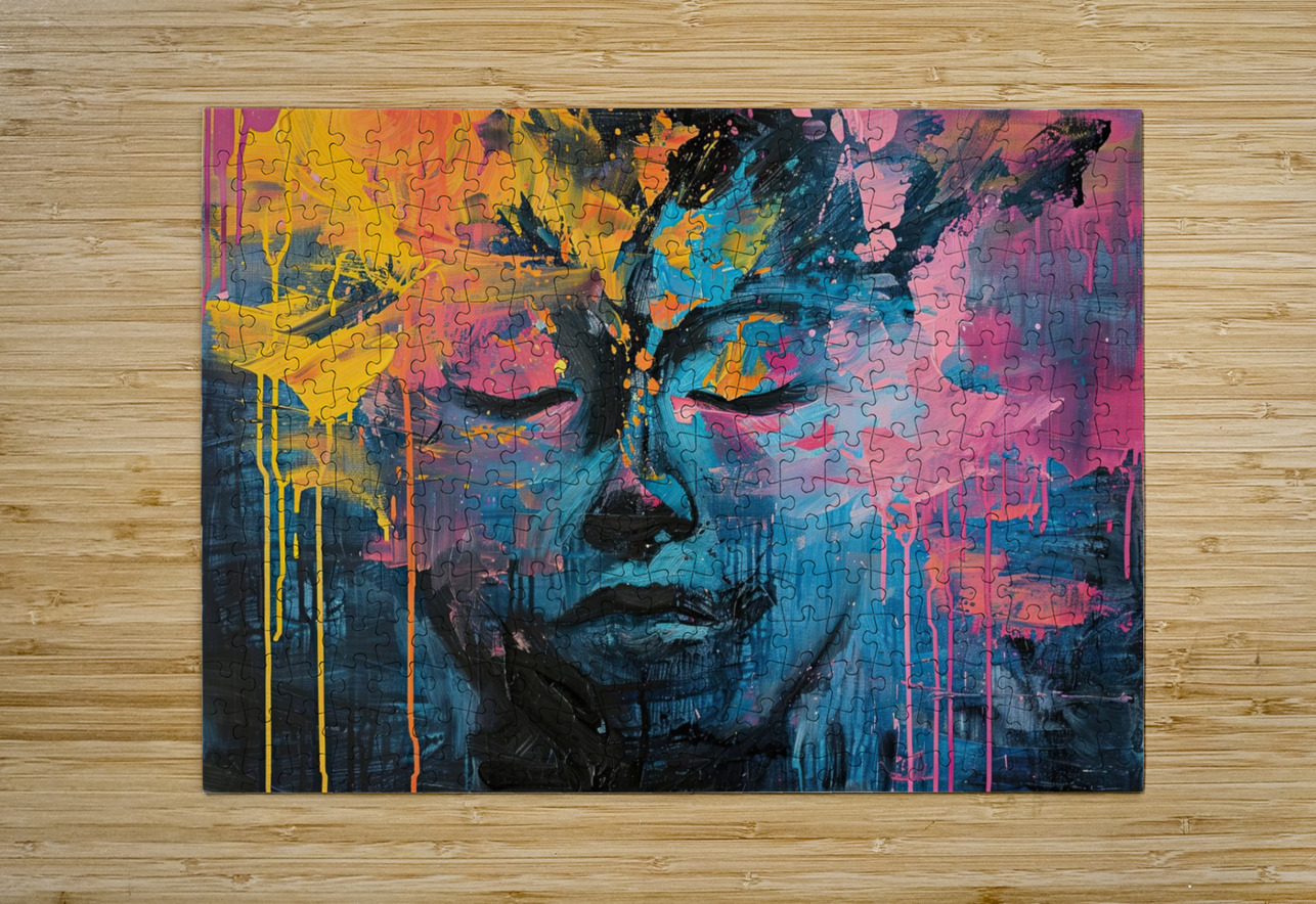 Chromatic Reverie K29H7N 58 Abstract Rebellion Puzzle printing