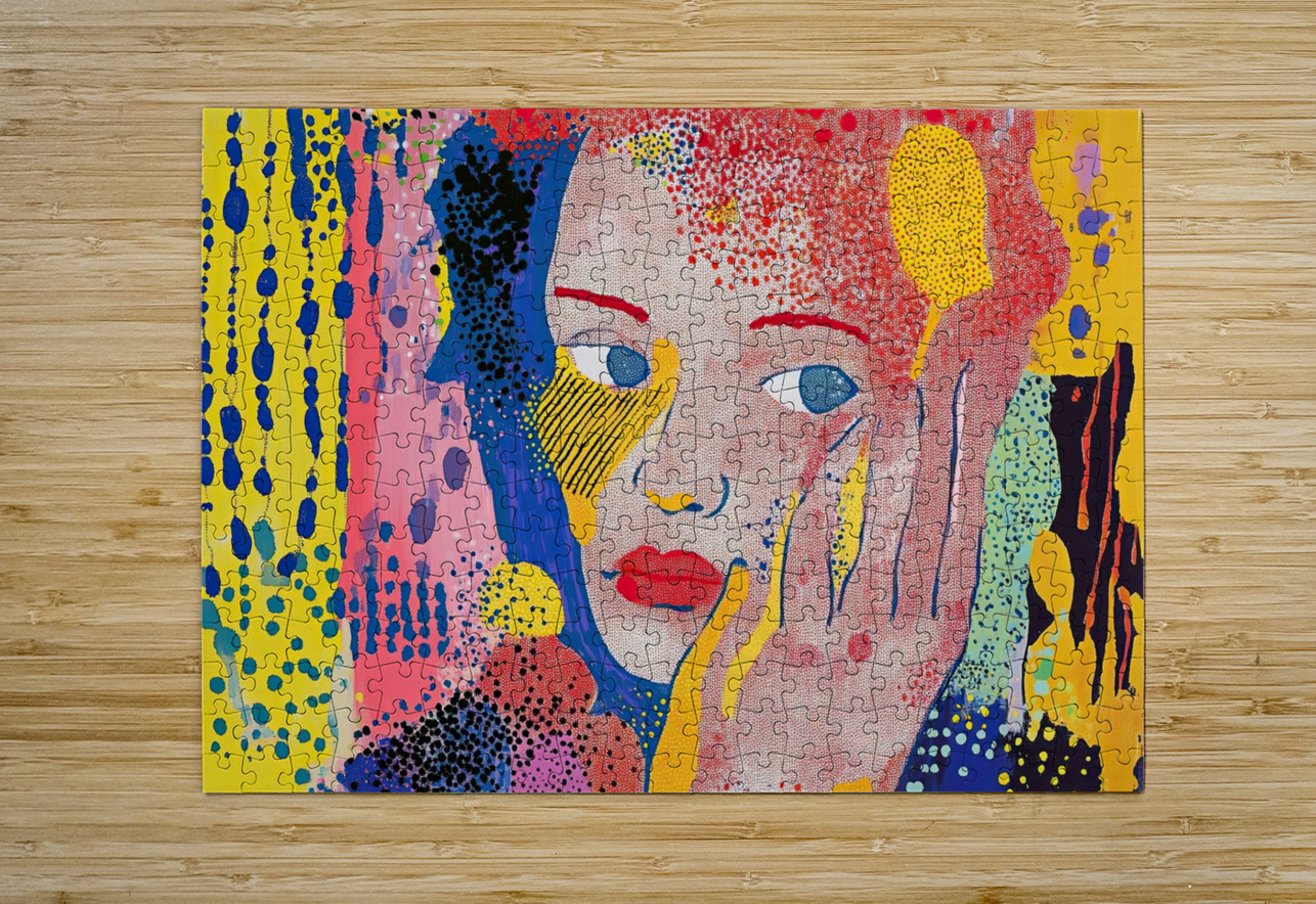 Chromatic Reverie Y5D9H2 55 Abstract Rebellion Puzzle printing