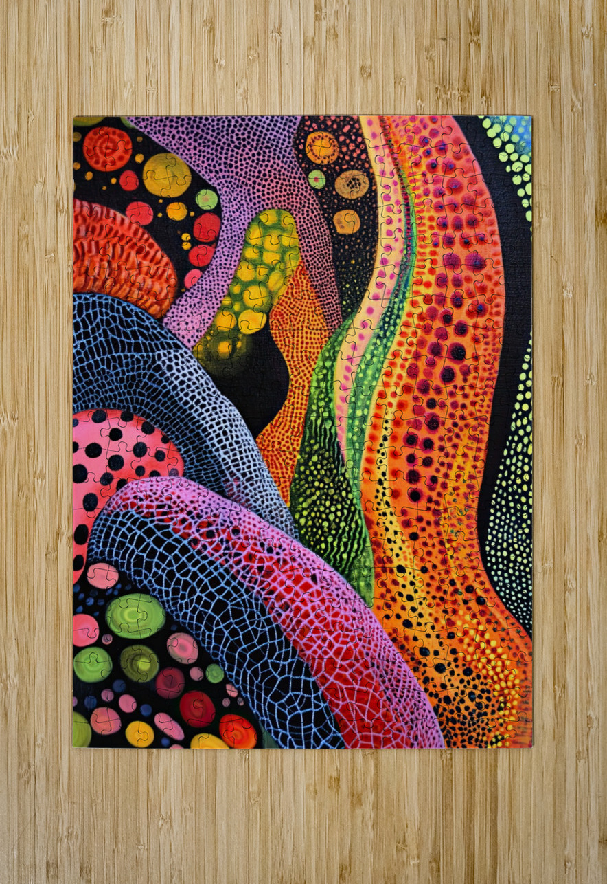 Chromatic Reverie Z92HNP 65 Abstract Rebellion Puzzle printing