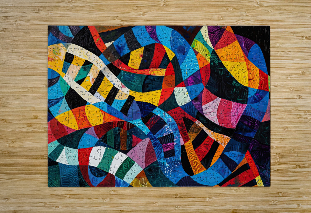 Chromatic Rhapsody 239CPZ 64 Abstract Rebellion Puzzle printing