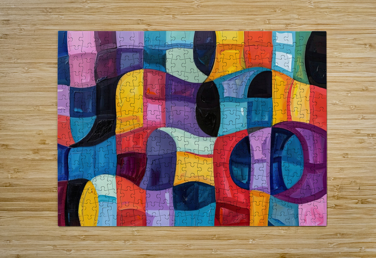 Chromatic Rhapsody 239CPZ 57 Abstract Rebellion Puzzle printing