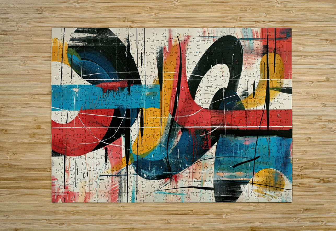 Chromatic Rhapsody 23H9N4 60 Abstract Rebellion Puzzle printing