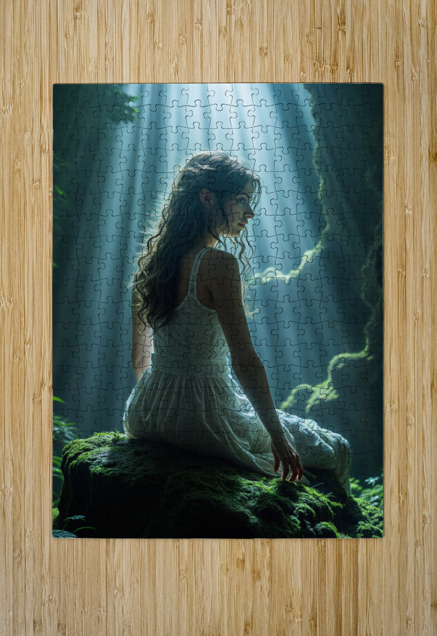 Shadowy Cave  Aniima Illussiya Puzzle printing