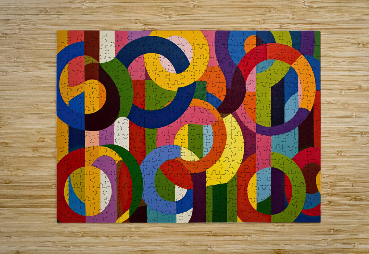 Chromatic Rhapsody 249BPZ 57 Abstract Rebellion Puzzle printing