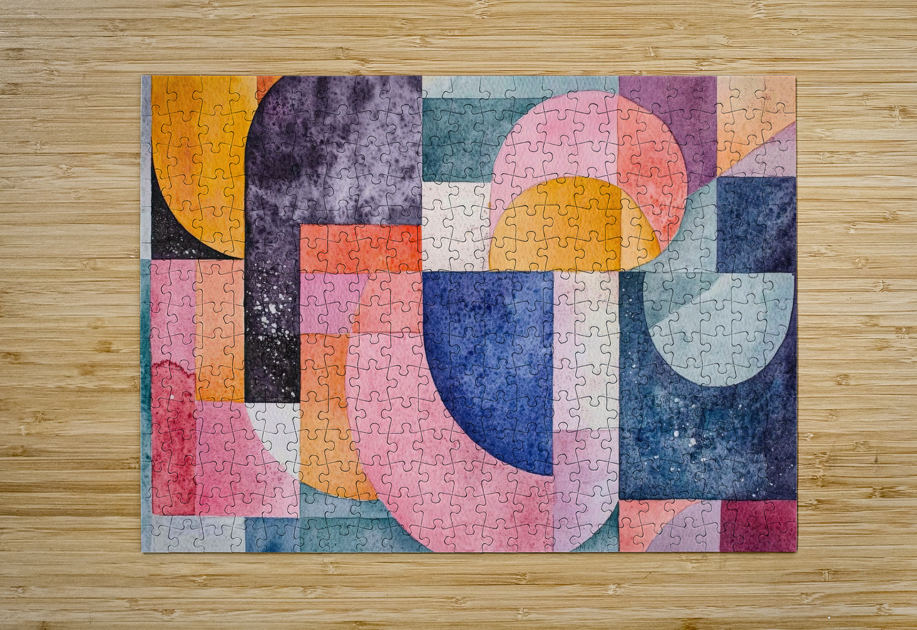 Chromatic Rhapsody 24H7N9 57 Abstract Rebellion Puzzle printing