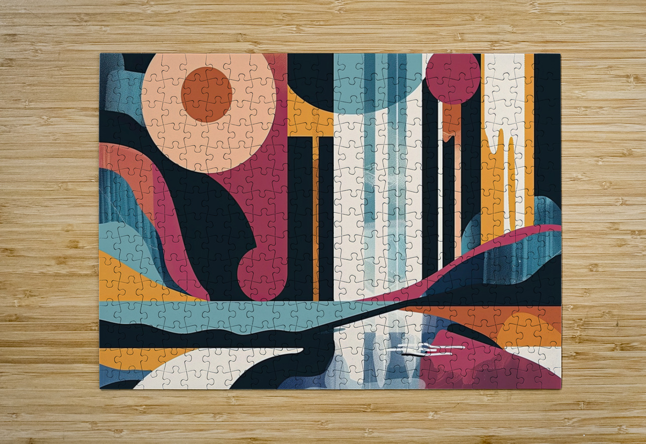 Chromatic Rhapsody 29H3N4 52 Abstract Rebellion Puzzle printing