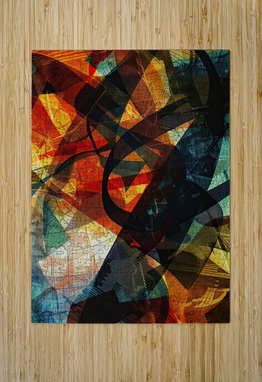Chromatic Rhapsody 29H7N 55 Abstract Rebellion Puzzle printing