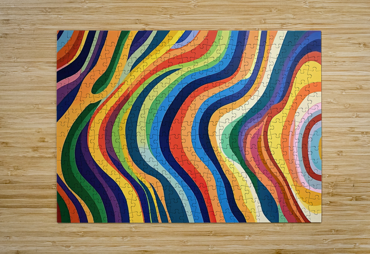 Chromatic Rhapsody 29HBCN 51 Abstract Rebellion Puzzle printing