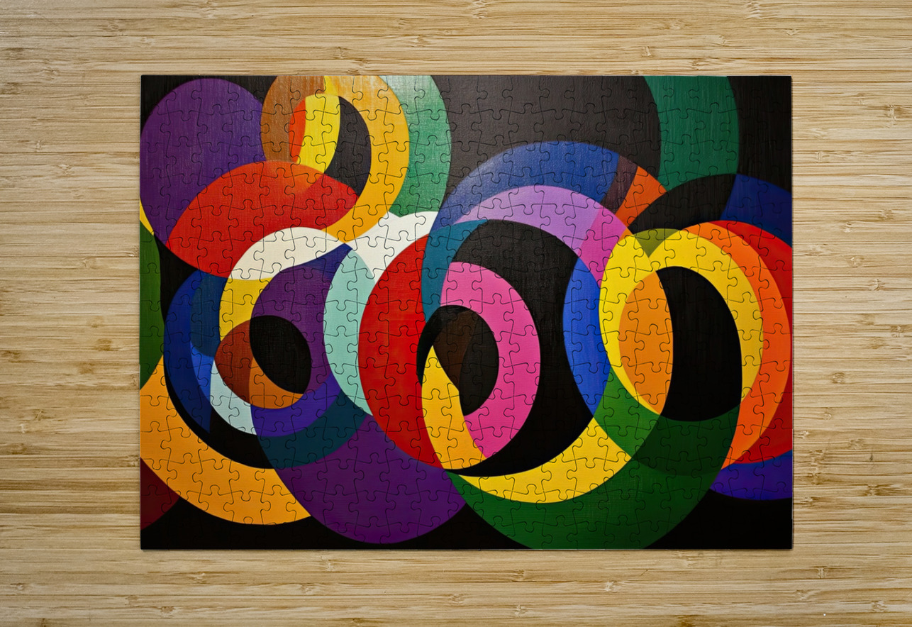 Chromatic Rhapsody 29HBNP 55 Abstract Rebellion Puzzle printing