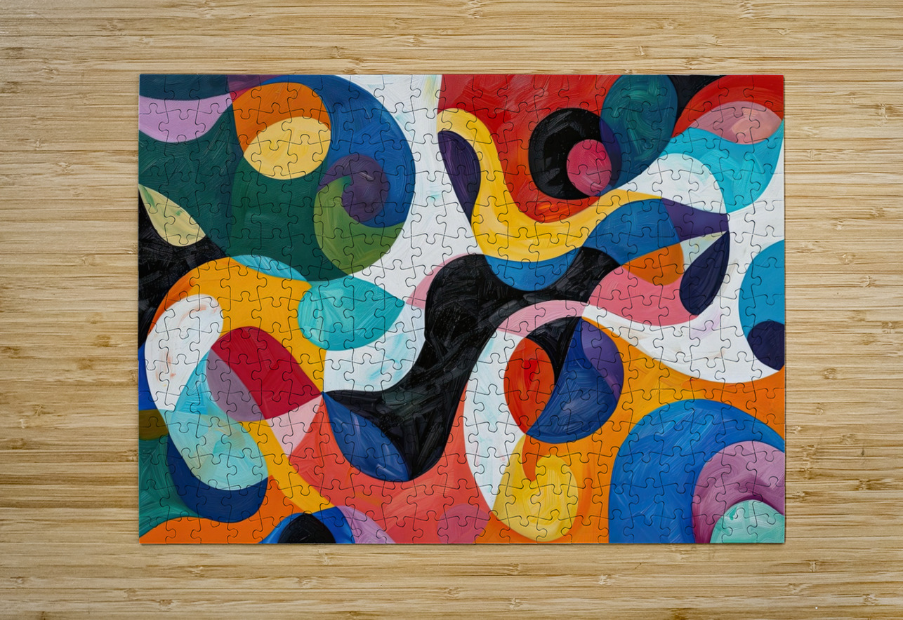 Chromatic Rhapsody 29HBNP 57 Abstract Rebellion Puzzle printing