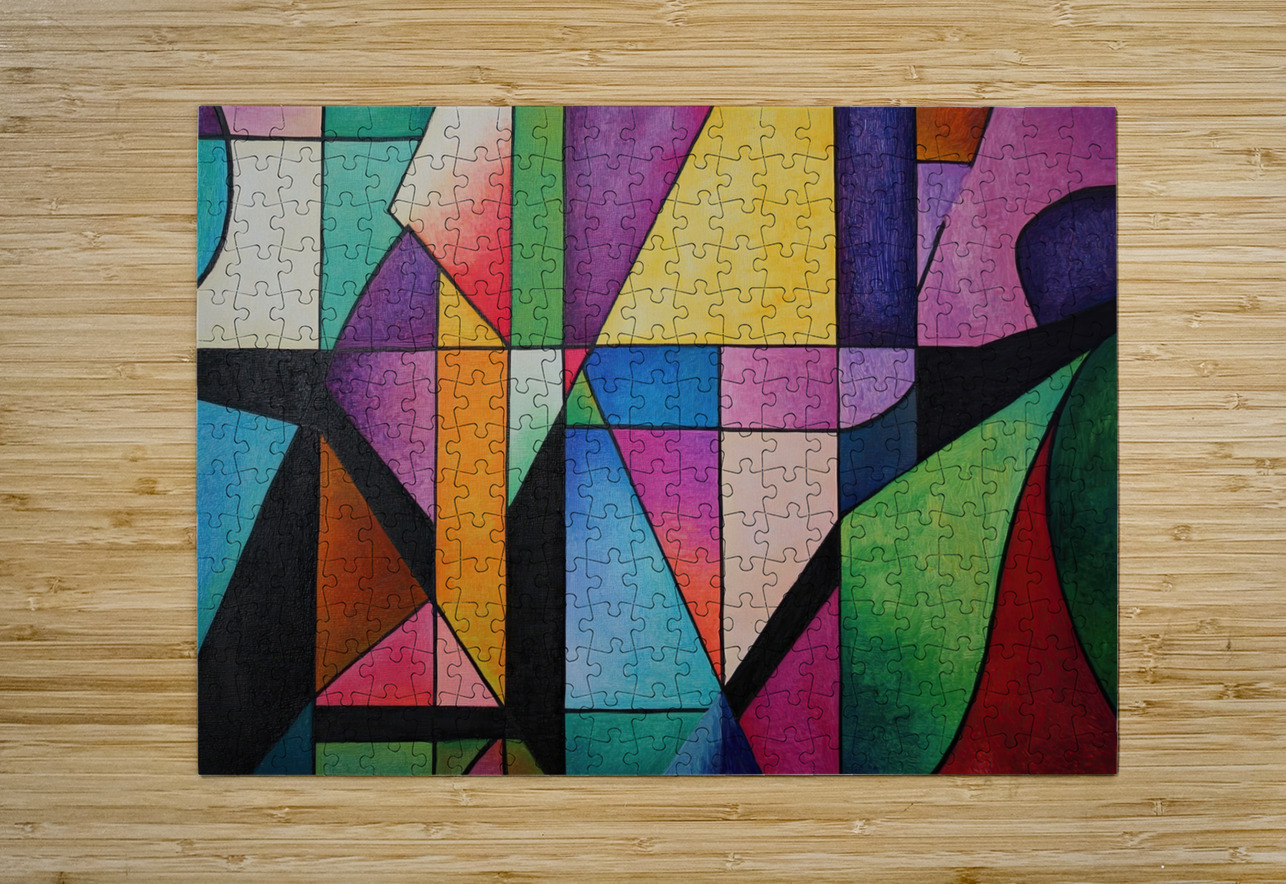 Chromatic Rhapsody 2D9H3N 48 Abstract Rebellion Puzzle printing