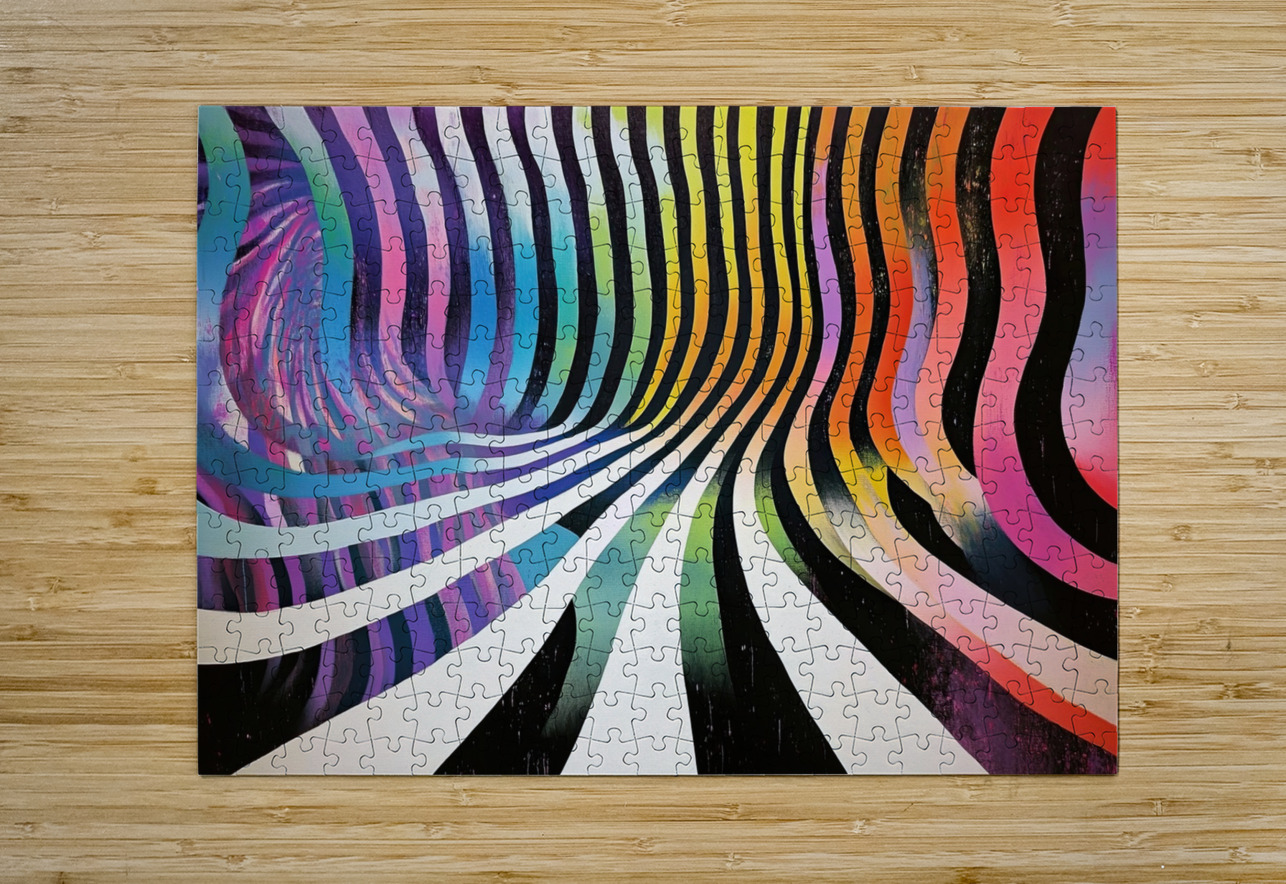 Chromatic Rhapsody 2H3N9Z 57 Abstract Rebellion Puzzle printing