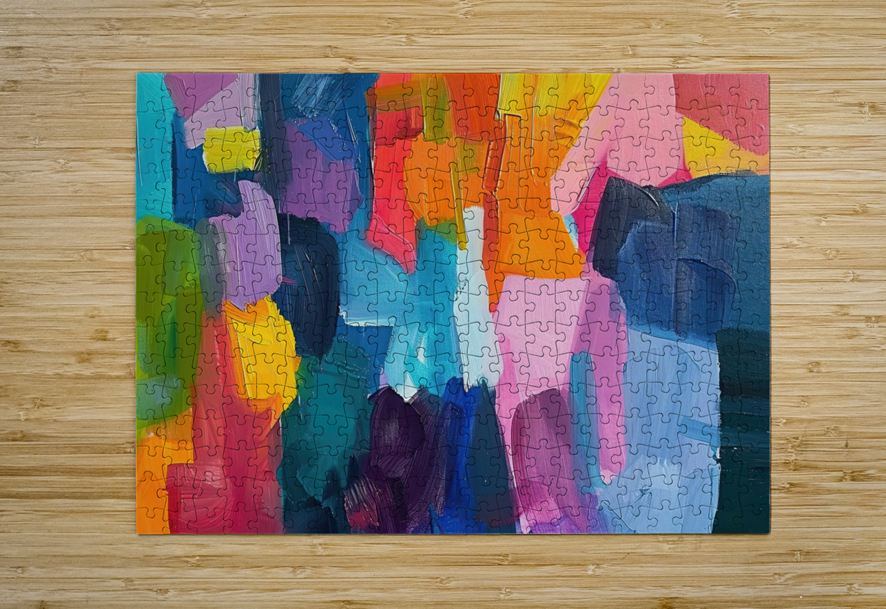 Chromatic Rhapsody 2P3H9N 50 Abstract Rebellion Puzzle printing