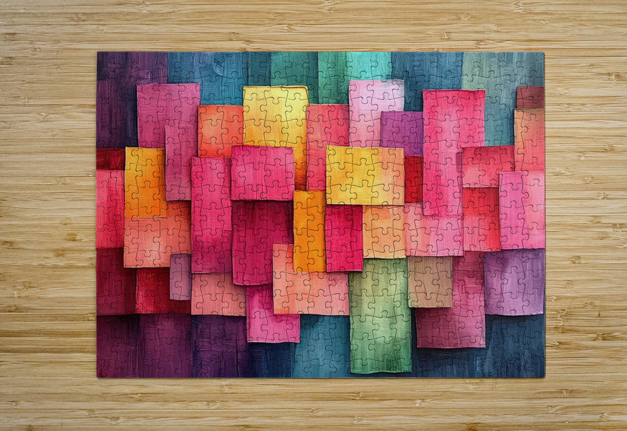 Chromatic Rhapsody 2P3H9N 53 Abstract Rebellion Puzzle printing