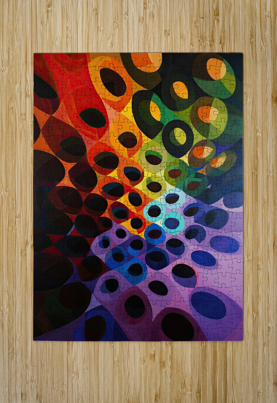 Chromatic Rhapsody 2P9H7D 55 Abstract Rebellion Puzzle printing