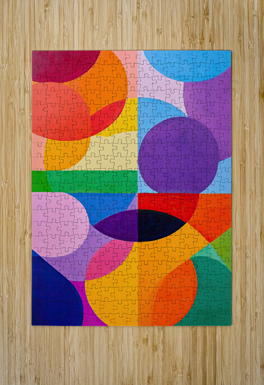Chromatic Rhapsody 42H9N 58 Abstract Rebellion Puzzle printing