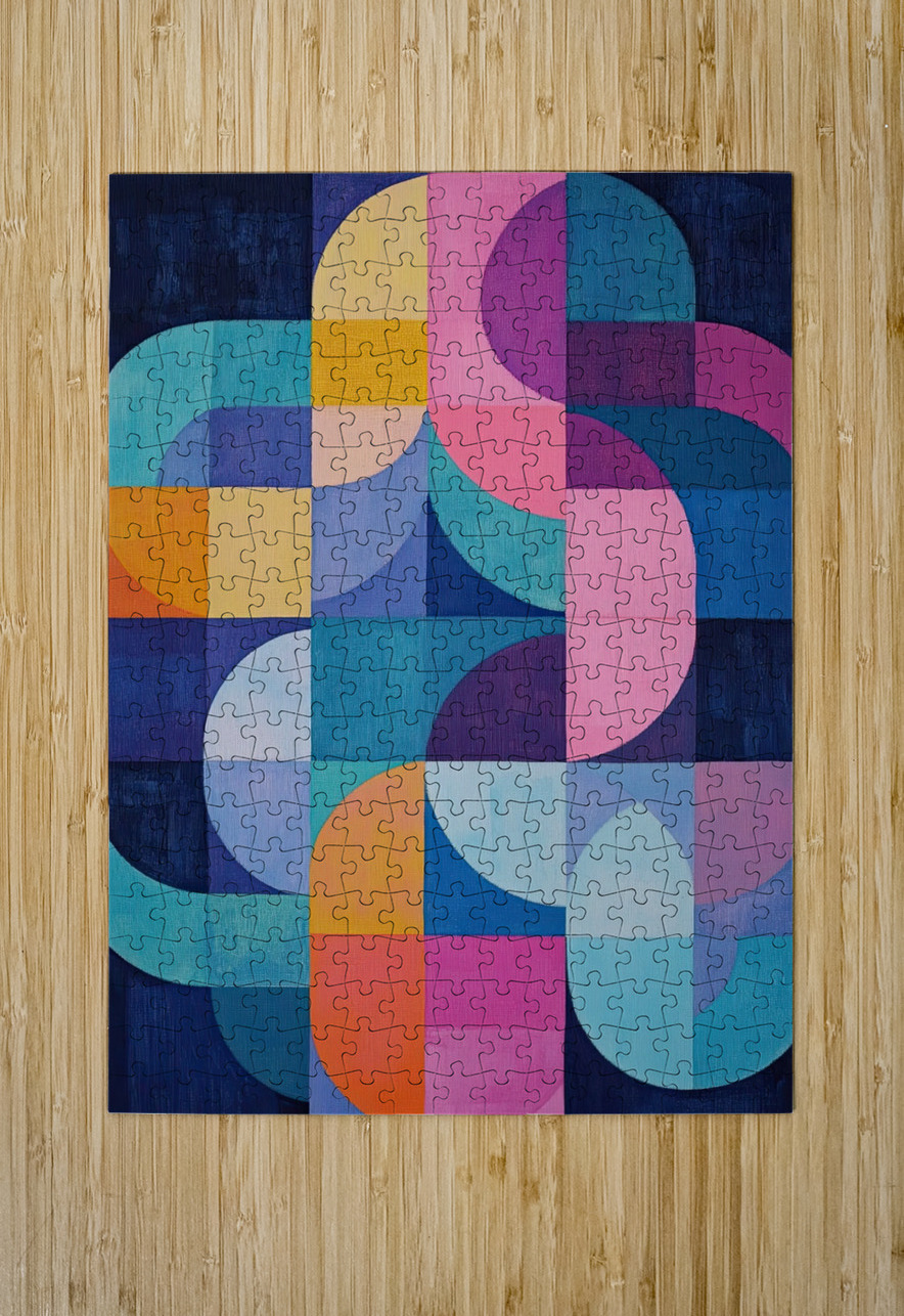 Chromatic Rhapsody 42HK9P 57 Abstract Rebellion Puzzle printing