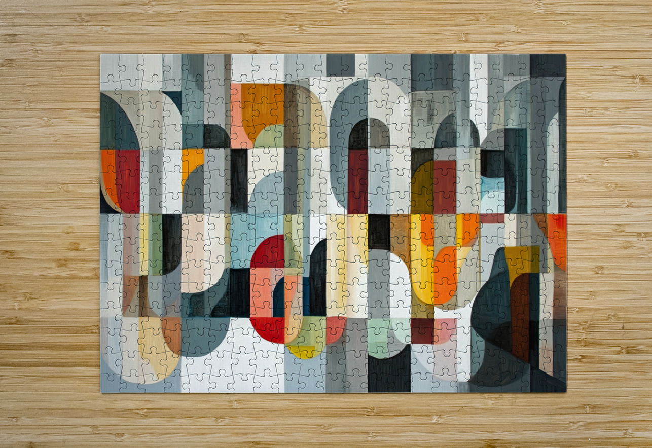 Chromatic Rhapsody 42HKP9 57 Abstract Rebellion Puzzle printing