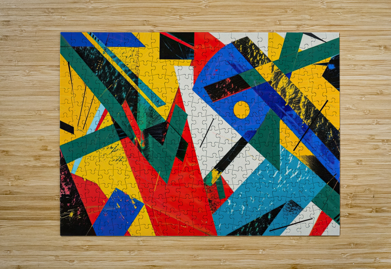 Chromatic Rhapsody 4892Z 57 Abstract Rebellion Puzzle printing