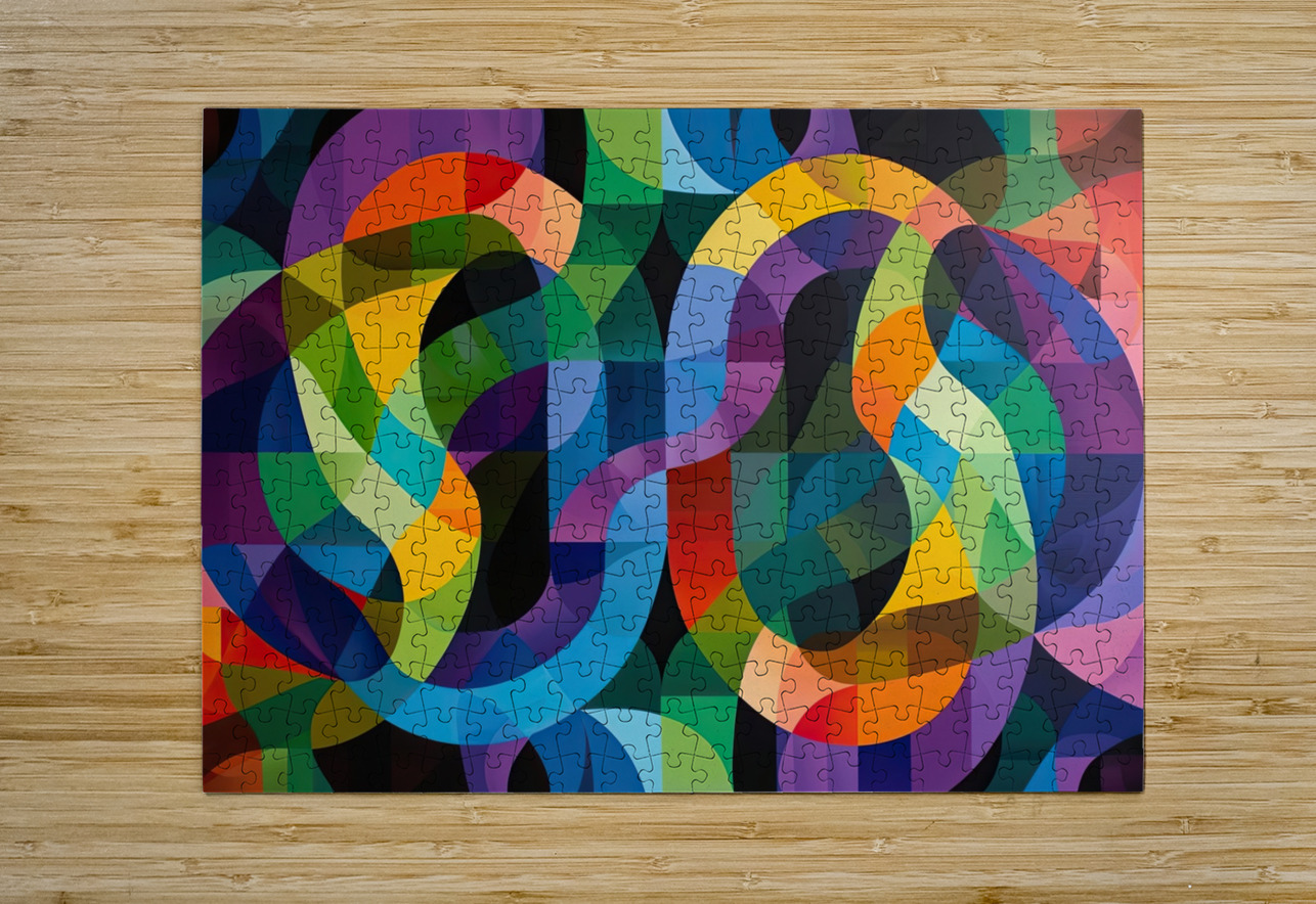 Chromatic Rhapsody 48H9Z2 57 Abstract Rebellion Puzzle printing