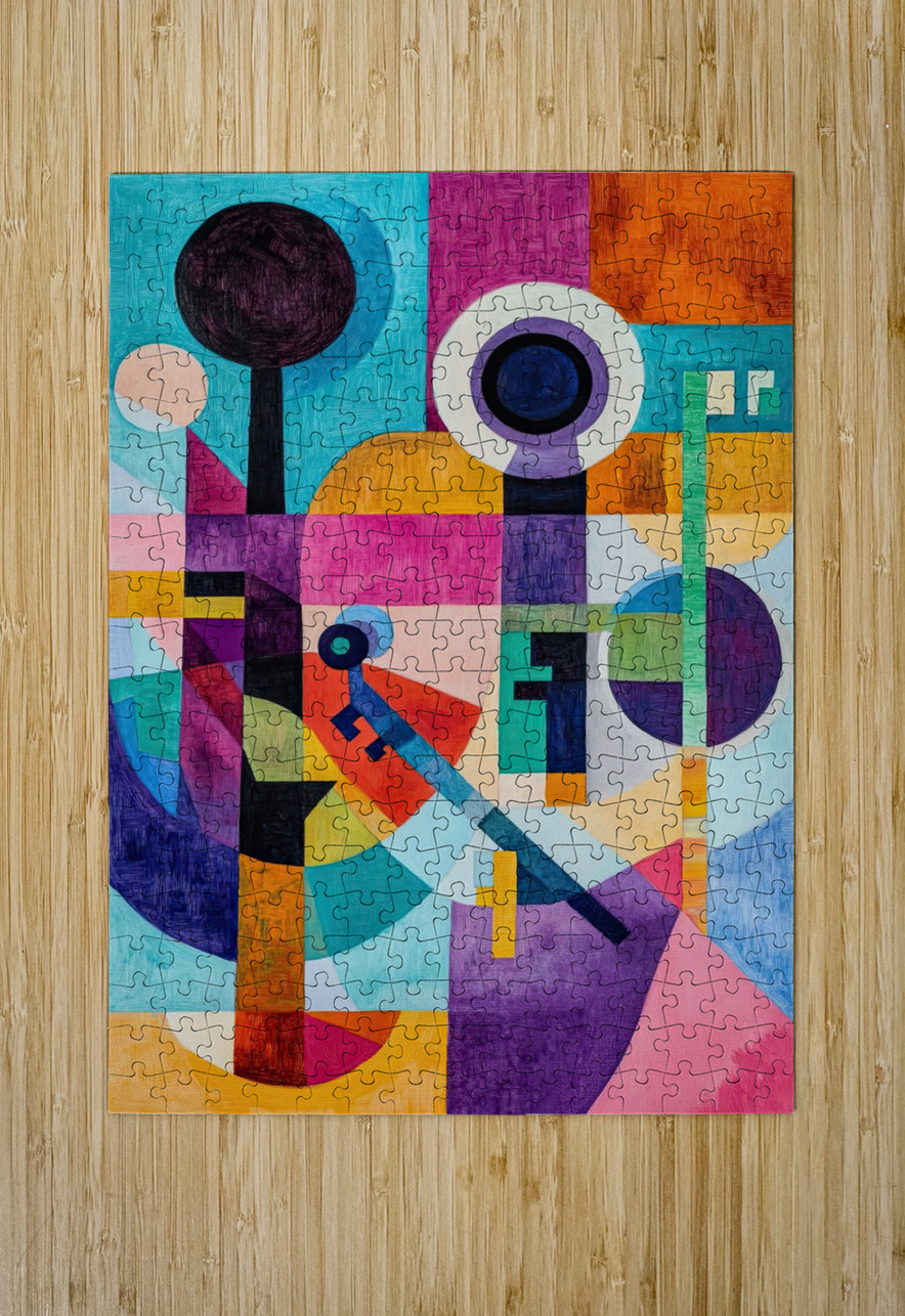 Chromatic Rhapsody 48N9P2 63 Abstract Rebellion Puzzle printing