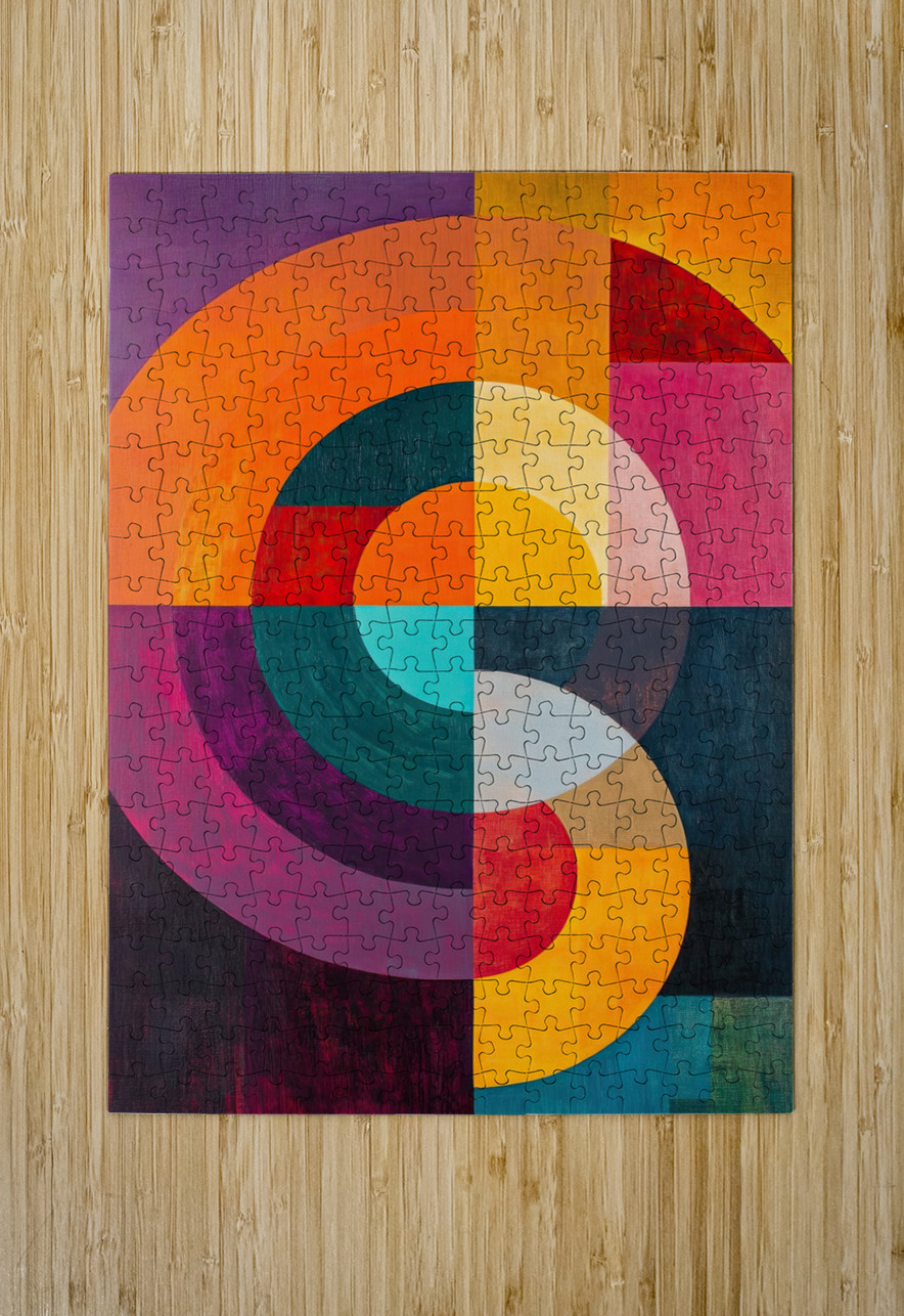 Chromatic Rhapsody 79HBN2 55 Abstract Rebellion Puzzle printing