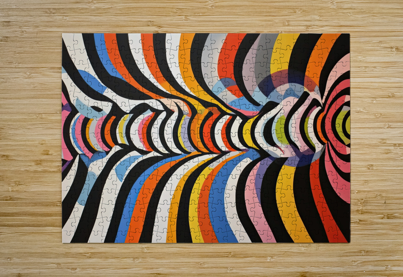 Chromatic Rhapsody 7D9N2P 57 Abstract Rebellion Puzzle printing