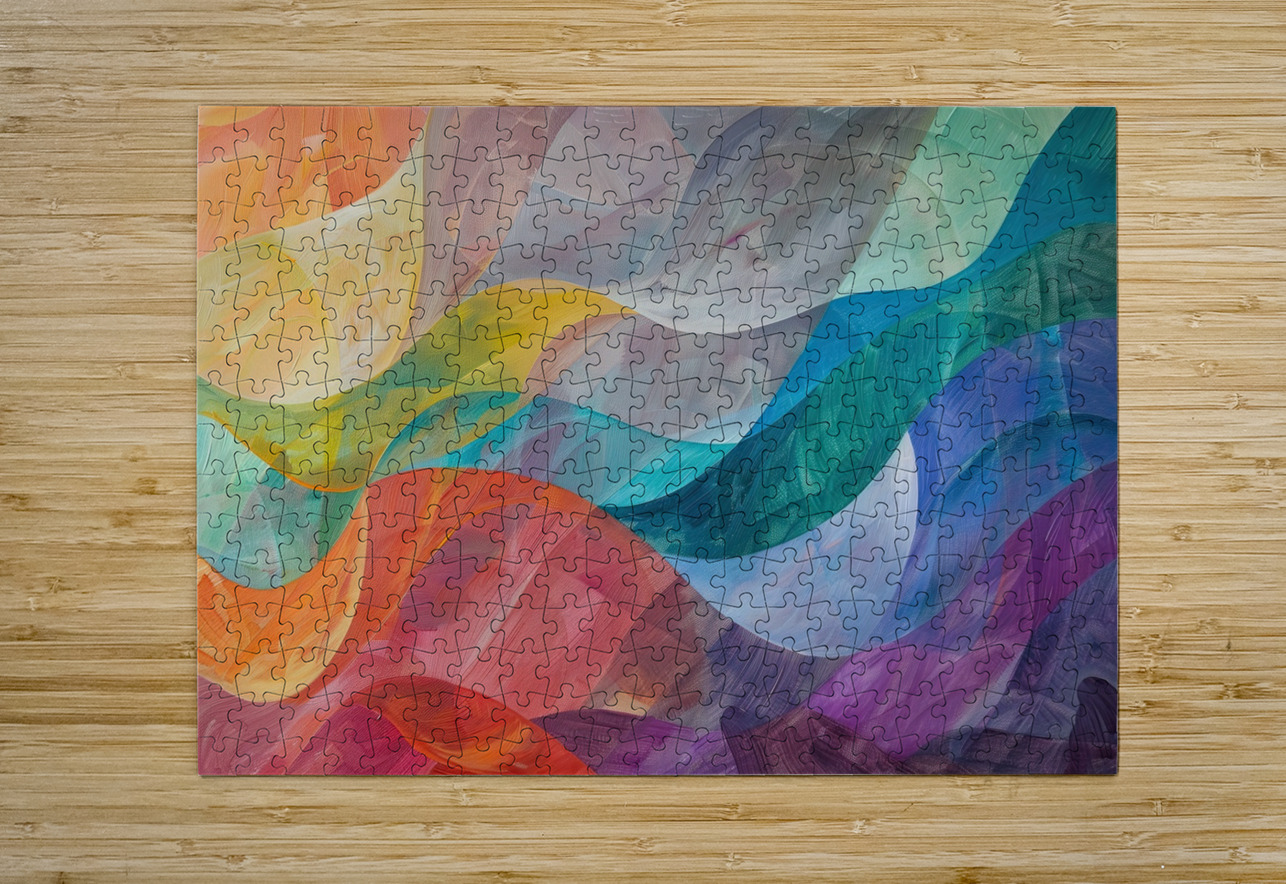 Chromatic Rhapsody 7G5H9N 57 Abstract Rebellion Puzzle printing