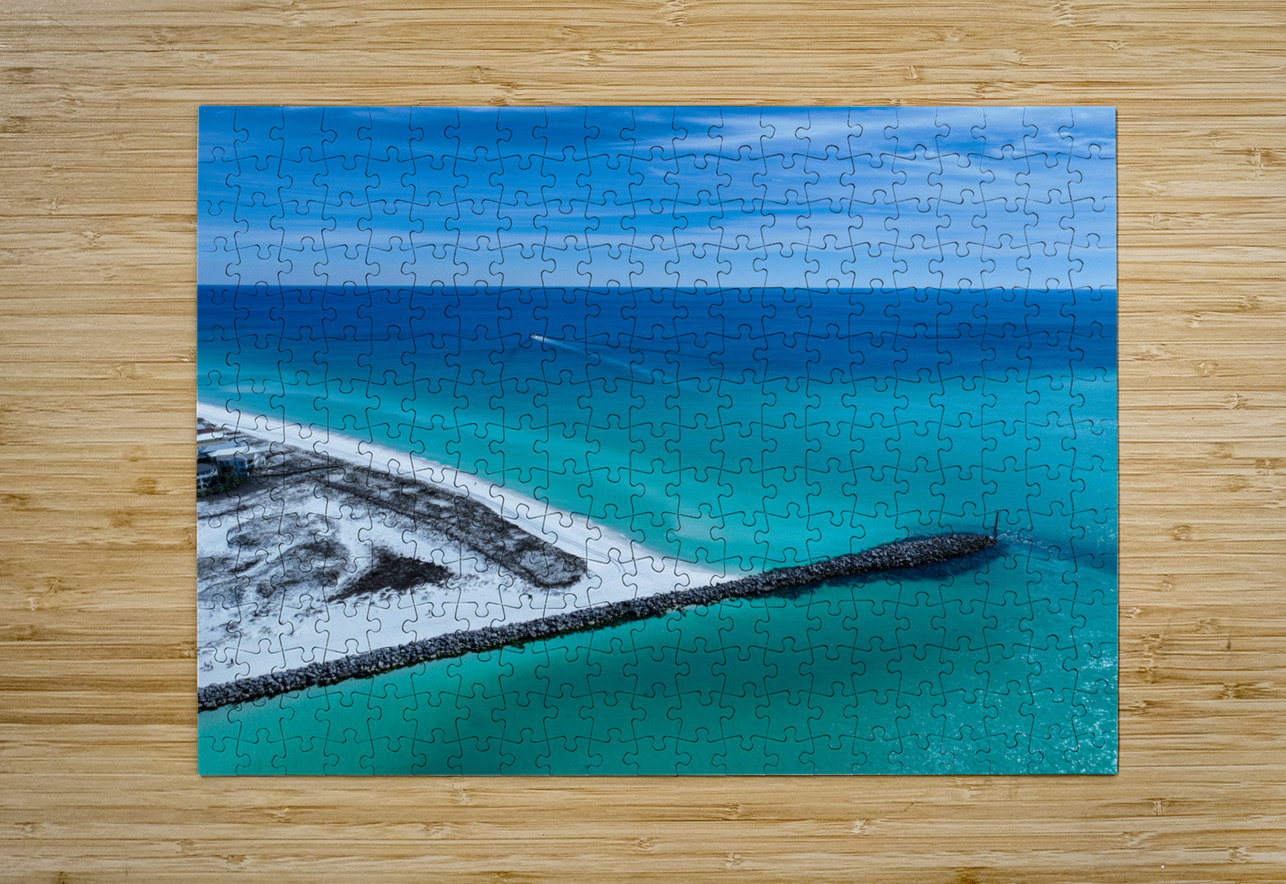 East Jetty Destin30A Drone Puzzle printing