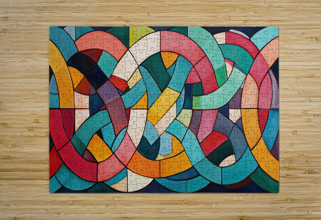 Chromatic Rhapsody 7P3H2N 64 Abstract Rebellion Puzzle printing