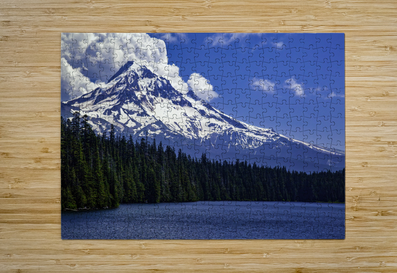 Mountain and Lake Mt. Hood Samuel Unger Puzzle printing