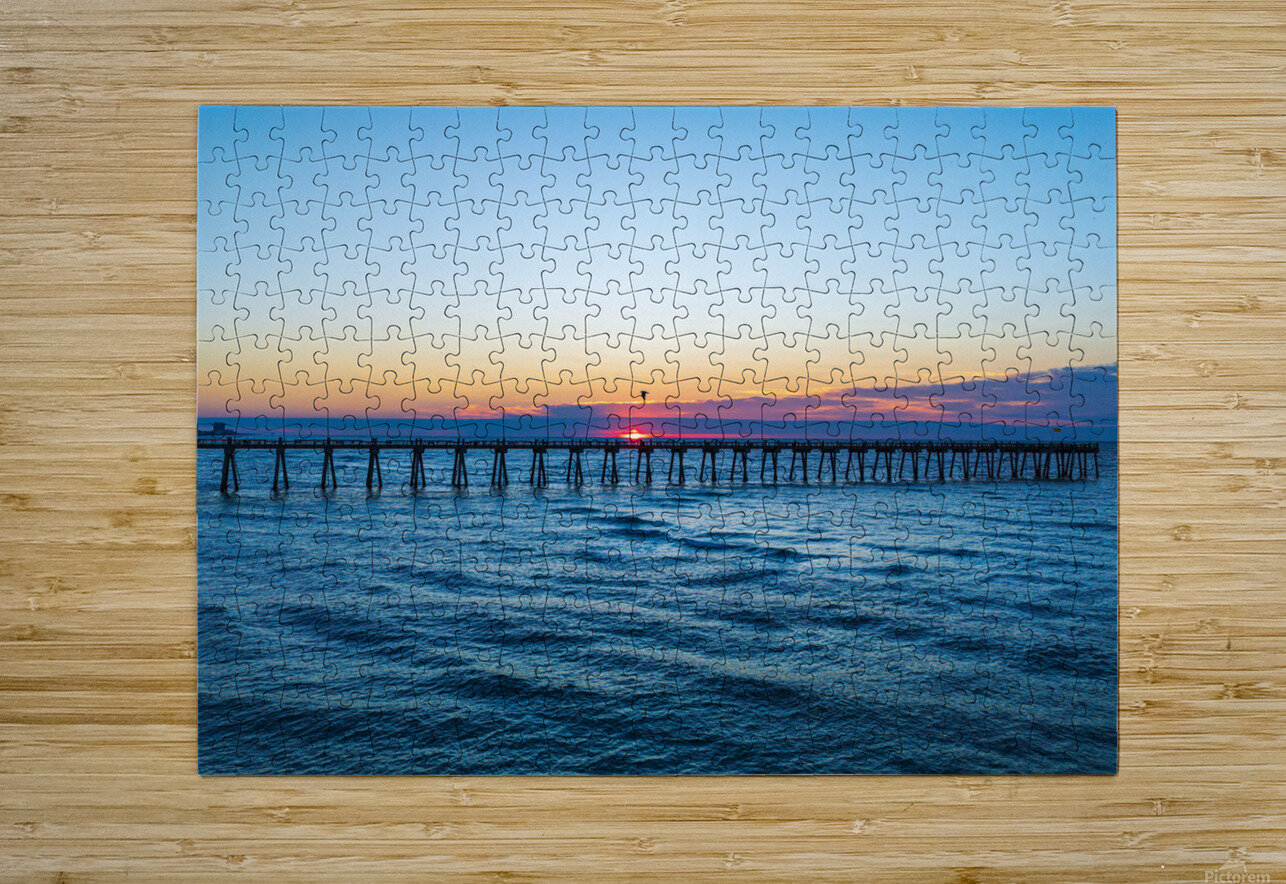 Pensacola Beach Sunrise  Gregory Allen Puzzle printing