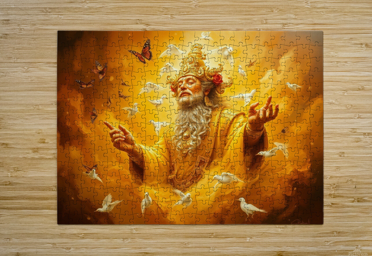 Classic oil painting God Bossa luxuriously resple nor 2020 Puzzle printing