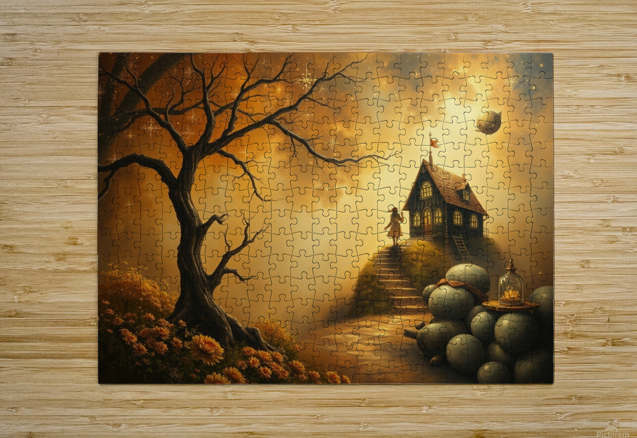 Fantasy wall art painting 3 nor 2020 Puzzle printing