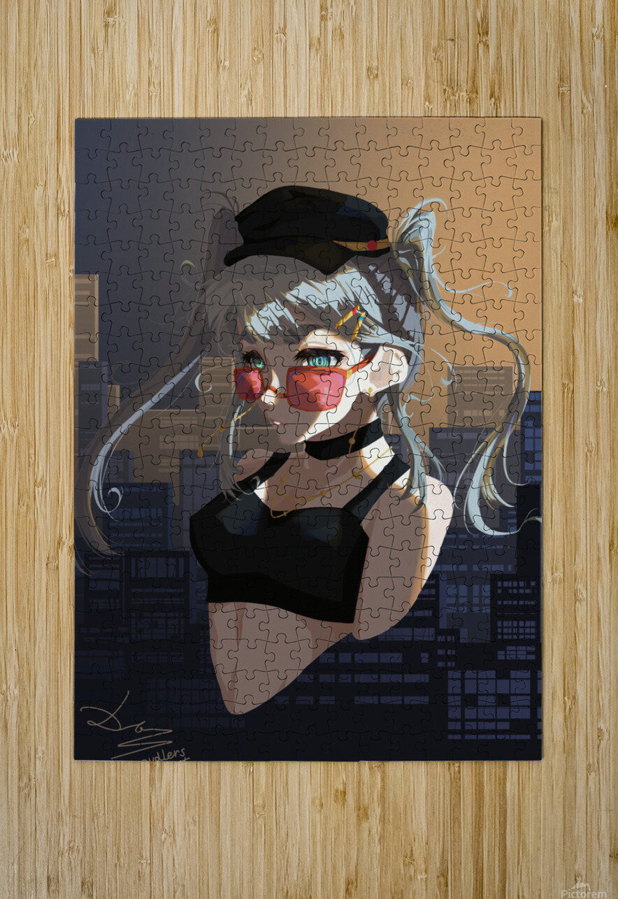 Salian   in the city  Pudlers Puzzle printing