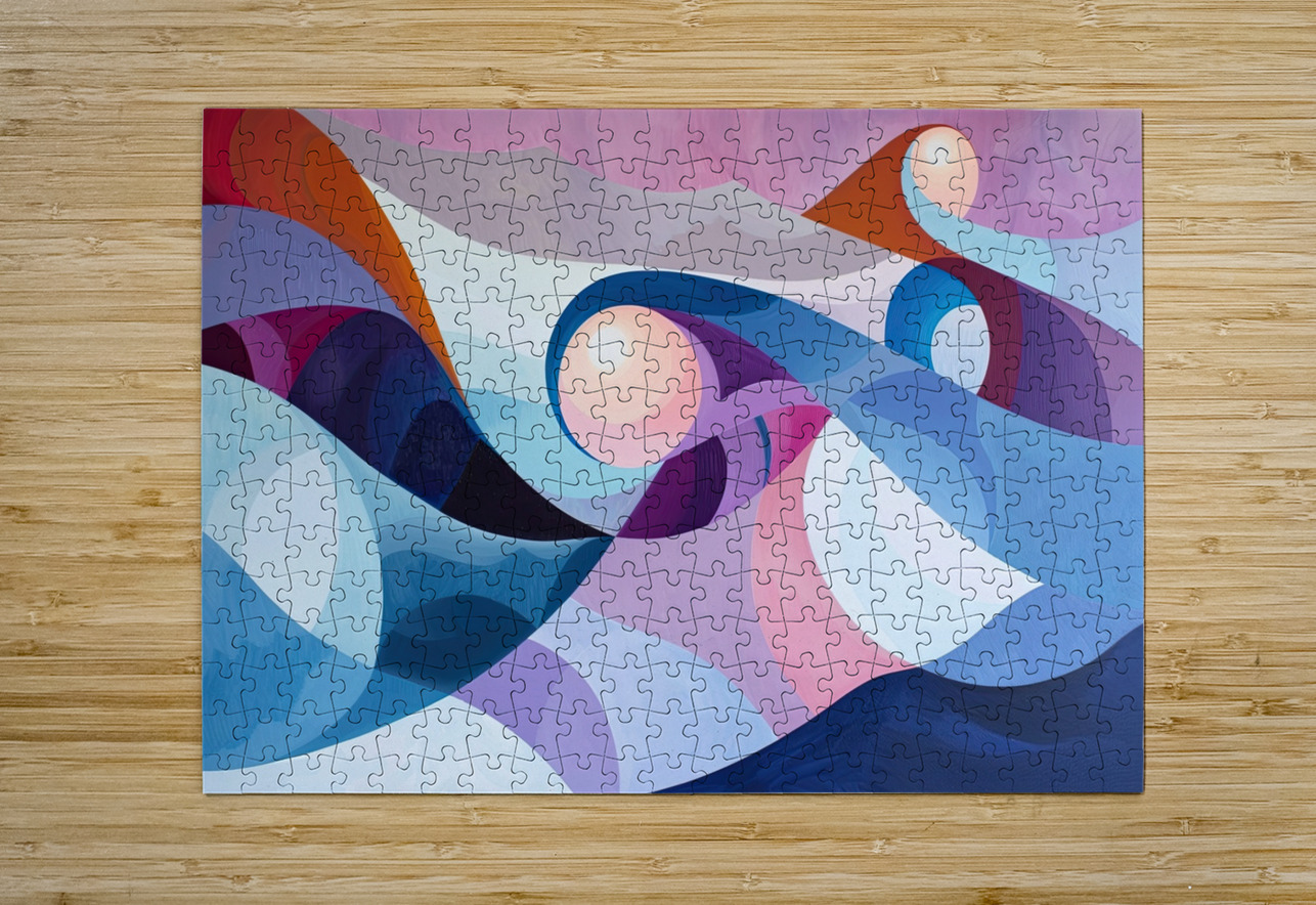 Chromatic Rhapsody 9P3N7H 55 Abstract Rebellion Puzzle printing