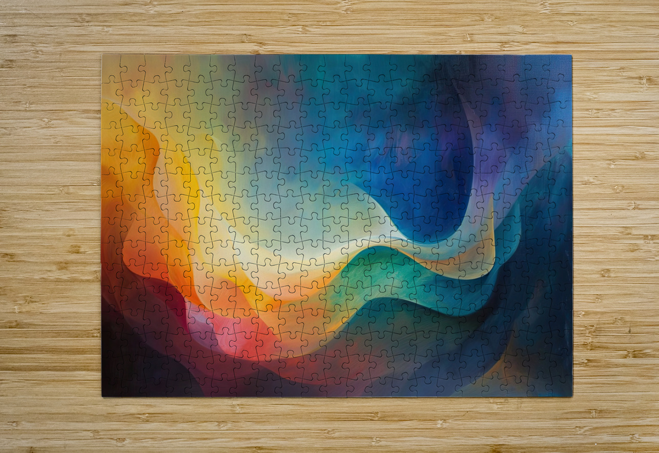 Chromatic Rhapsody Flow H3N5P2 55 Abstract Rebellion Puzzle printing