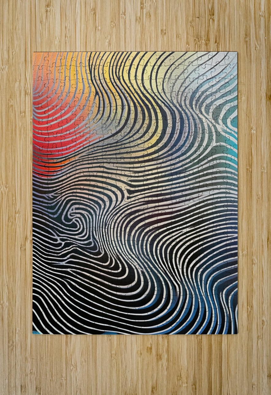 Chromatic Rhapsody H3N5P2 50 Abstract Rebellion Puzzle printing