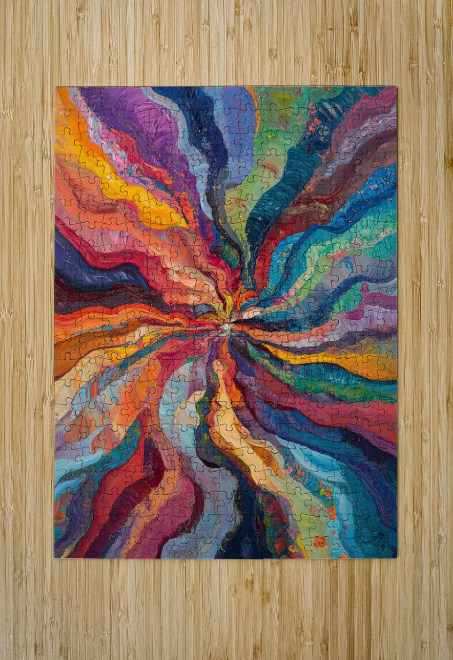 Chromatic Rhapsody H39N2J 57 Abstract Rebellion Puzzle printing