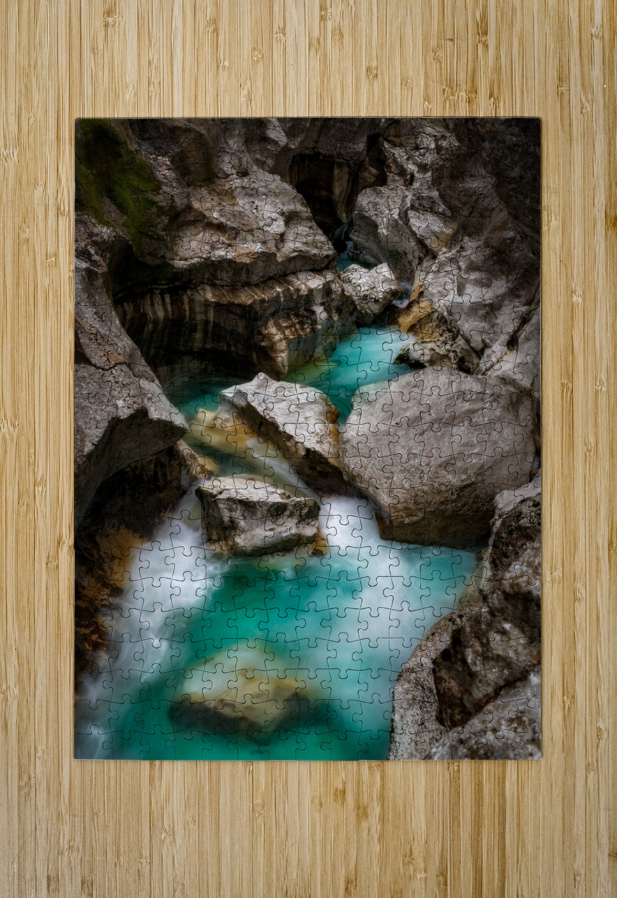 Great Soča Gorge III Rick Berk Puzzle printing