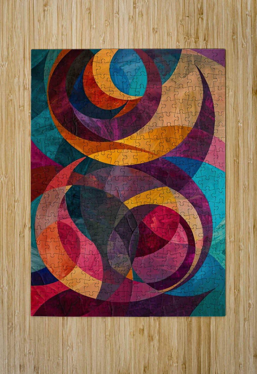 Chromatic Rhapsody J392NP 57 Abstract Rebellion Puzzle printing