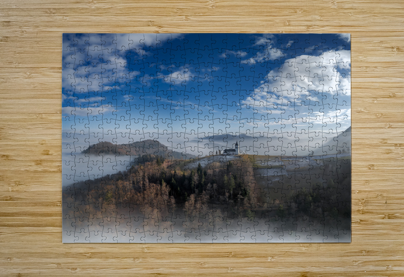 Sanctuary in the Clouds Rick Berk Puzzle printing