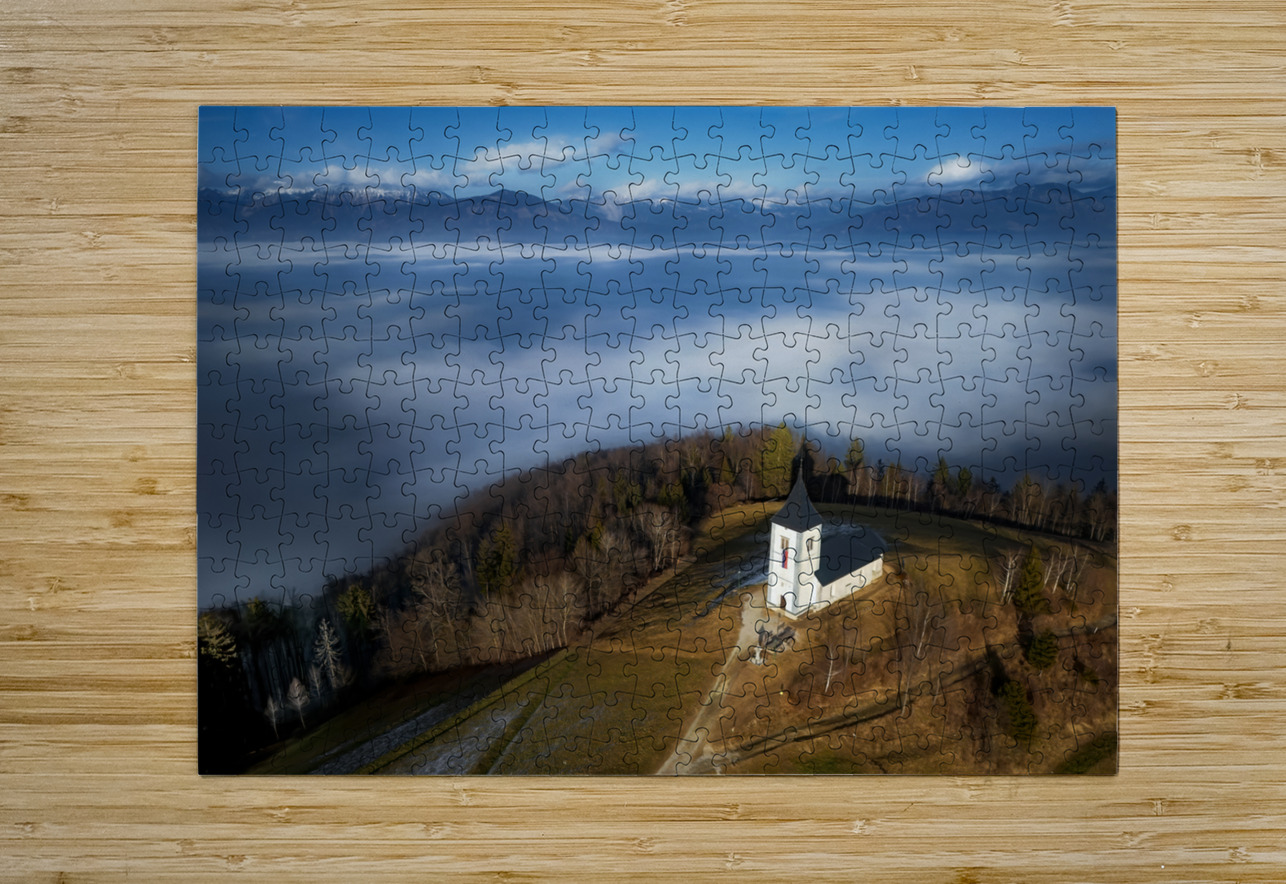 Sanctuary Above The Clouds Rick Berk Puzzle printing