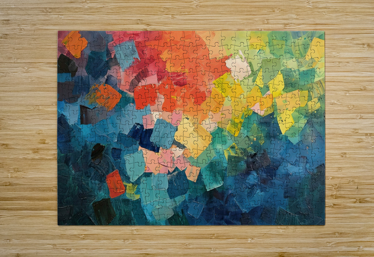 Chromatic Rhapsody JH293N 54 Abstract Rebellion Puzzle printing