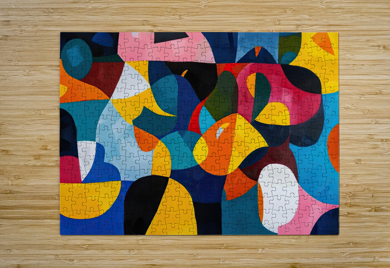 Chromatic Rhapsody K829HJ 55 Abstract Rebellion Puzzle printing