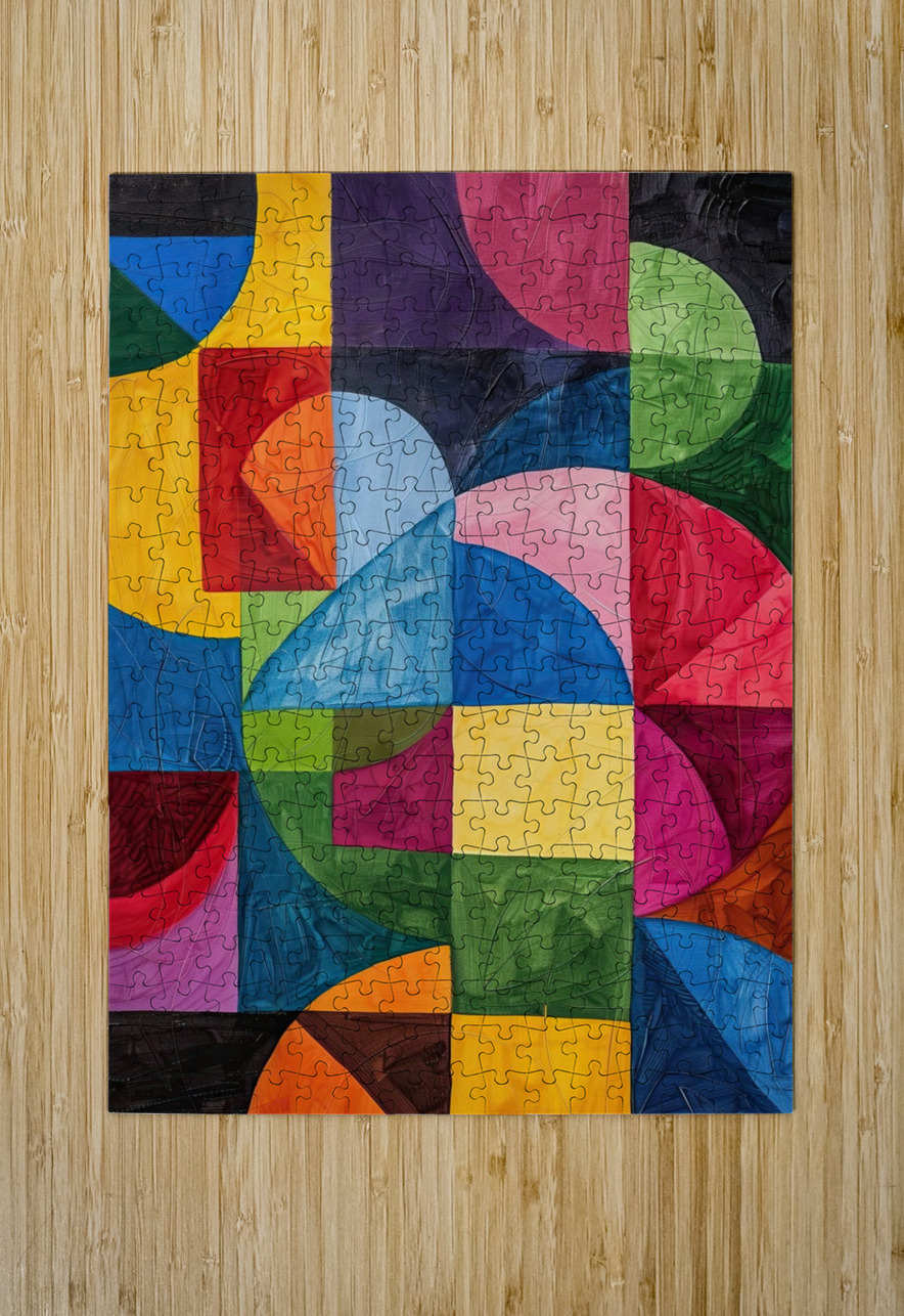 Chromatic Rhapsody K829NP 60 Abstract Rebellion Puzzle printing