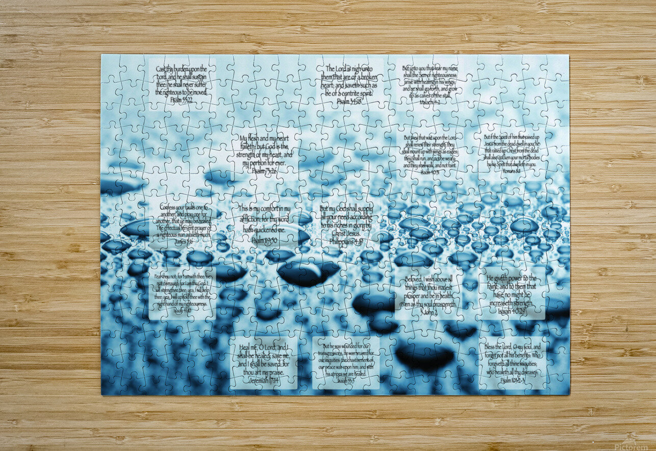 MNW4-RAIN MY NEHEMIAH WALL Puzzle printing