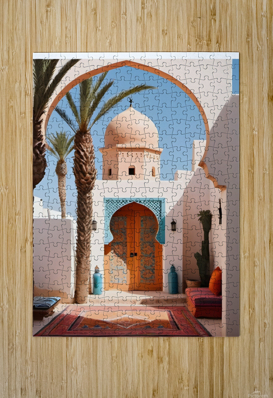 Bohemian Arches Kintsugi99 Puzzle printing