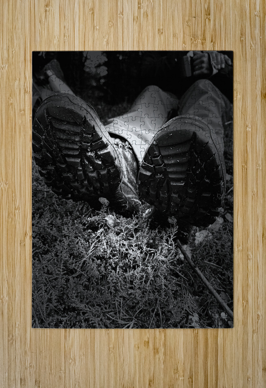 Scenes from the Trail- Resting Too Catriona Roberts Nature Photography and Designs Puzzle printing