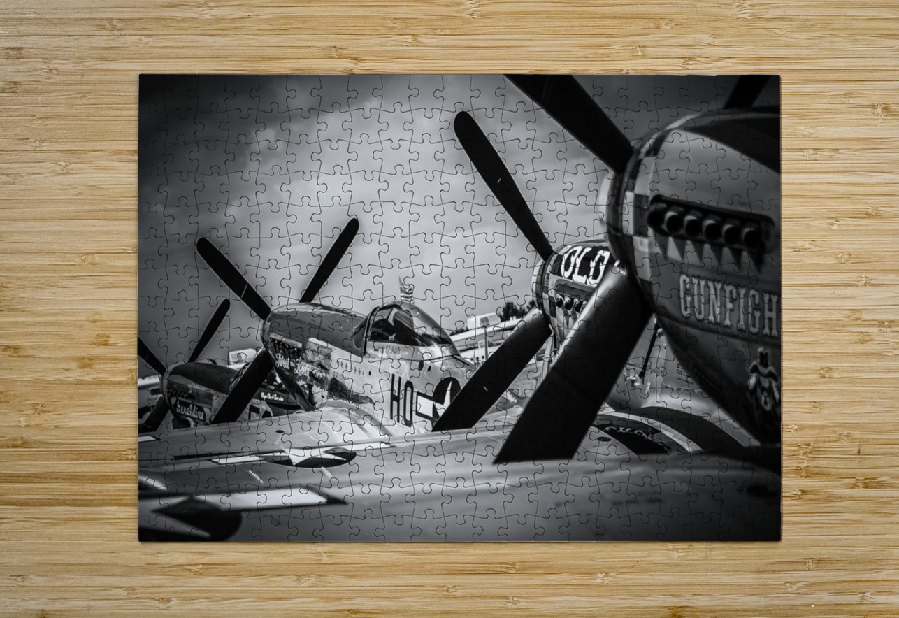 P51 Mustang Series 002 Eric W Miller Puzzle printing